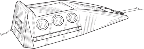 Illustration vectorielle de véhicule rampe