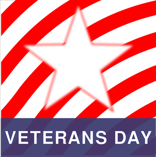 Hari veteran vektor gambar