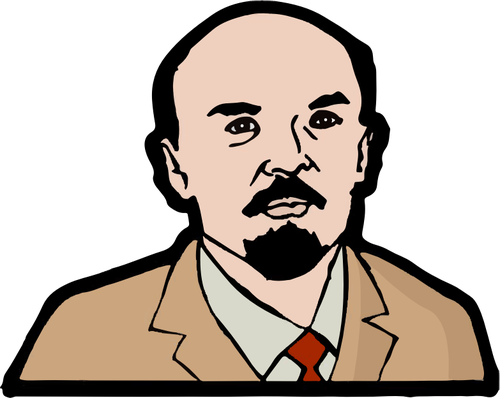 Vladimir Lenin vektor gambar