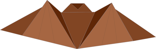 Morcego de origami