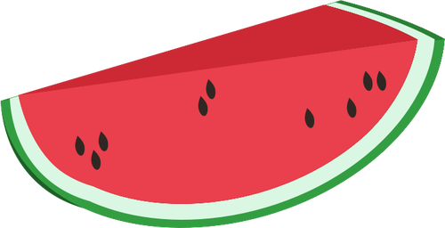 Wassermelone Stück