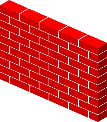 Vector bildet av pall med murstein