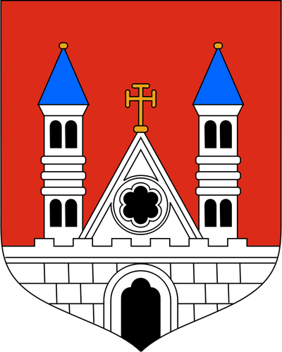 Grafika wektorowa herbu miasta Płocka