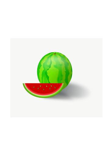 Vannmelon frukt