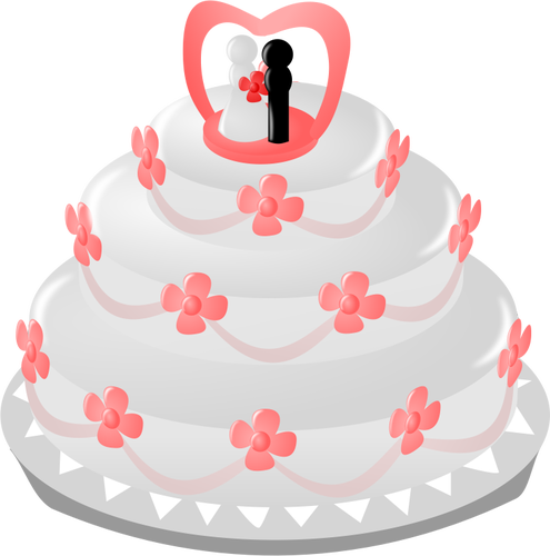 Bröllopstårta bild