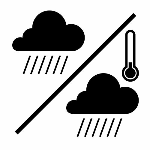 Vektorové ikony počasí
