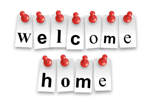Welcome Home-Notizen