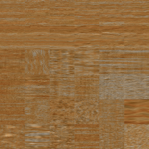 Wooden brown blocks vector image