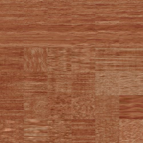 רצפת עץ בצבע חום