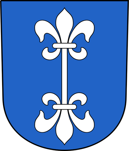 Vector image of coat of arms of Dietikon