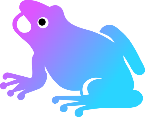 Colorful frog