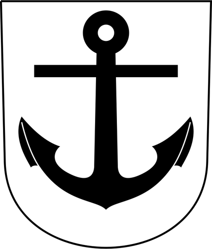 Aussersihl סמל ציור וקטורי