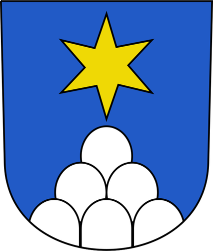 ClipArt vettoriale stemma di Sternenberg