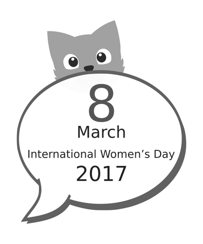 Logotipo do dia da mulher