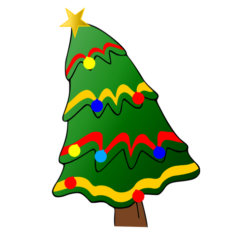 Weihnachtsbaum-Vektor