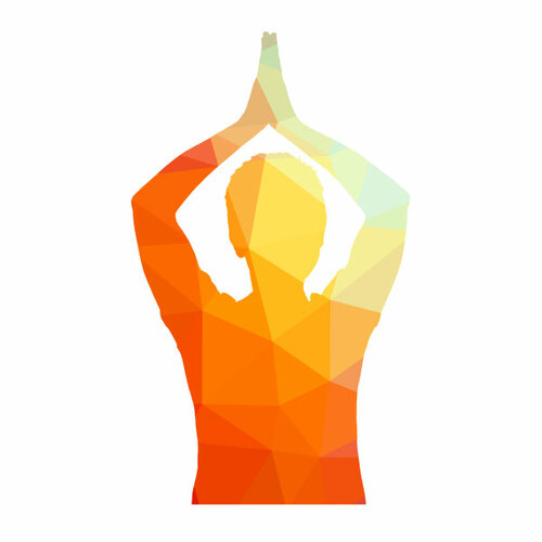 Yoga pose vector imágenes prediseñadas