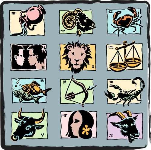 Znak zodiaku symbole