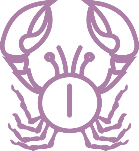 Krabbe illustrasjon