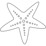 Dibujo de estrella de mar