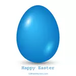 Blå egget