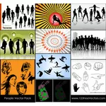 People Silhouettes Graphic Pack