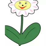 Simple daisy vector image