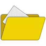 Ícone de pasta de documento