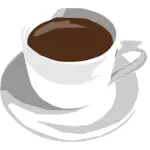 Kopp kaffe illustrasjon