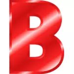 Błyszczący list '' B''