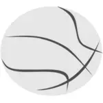 Einfache Basketball Ball Vektor-ClipArt