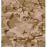 Woestijn uniforme camouflage vector afbeelding
