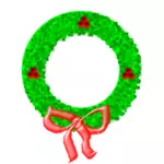 Christmas Wreath vektorgrafikk