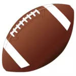 Americký fotbalový míč vektorový obrázek