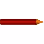 Czerwony ołówek wektor clipart