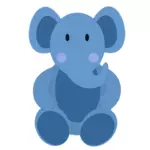 Brinquedo de bebê elefante