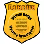Detektiv 's badge