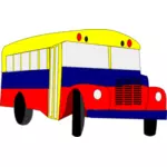 בתמונה וקטורית של צ'יבה אוטובוס