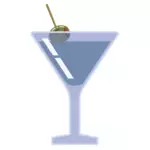 Martini con aceituna