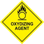 Pictogram voor oxiderende agent