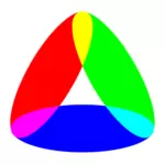 Driehoek in vele kleuren