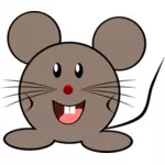 Uśmiechający się myszy