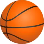 Fotorealistisk basket boll vektor ClipArt