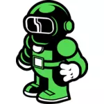 Groene spaceman