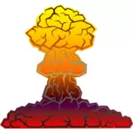 Nuclear explosion image