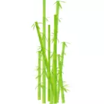 Vector miniaturi de tulpini de bambus