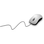 Fotorealista prediseñada de un ratón con cable