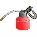 Vector clip art of oil spray can