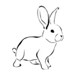 Кролик Векторный рисунок