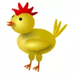Grafika wektorowa z kurczaka