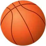 Vector tekening van een basketbal bal